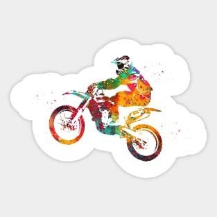 Motocross Dirt Bike Sticker